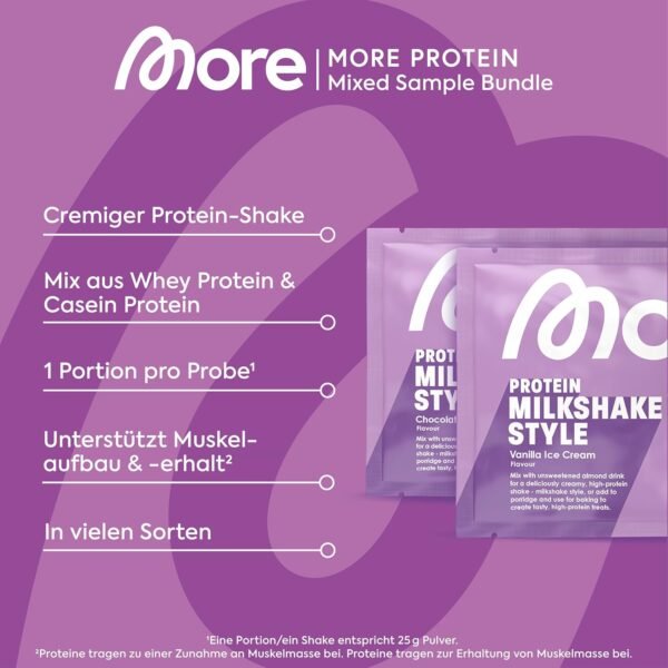 XXL Protein Box - MORE Nutrition - (Zerup, Clear Whey, Protein Iced Coffee, Protein Milkshake, Protein Sahne, Protein Grießpudding, Protein Pudding, Shaker) – Bild 5